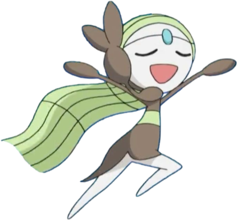 Meloetta 56 (Aria Form) Blank Meme Template