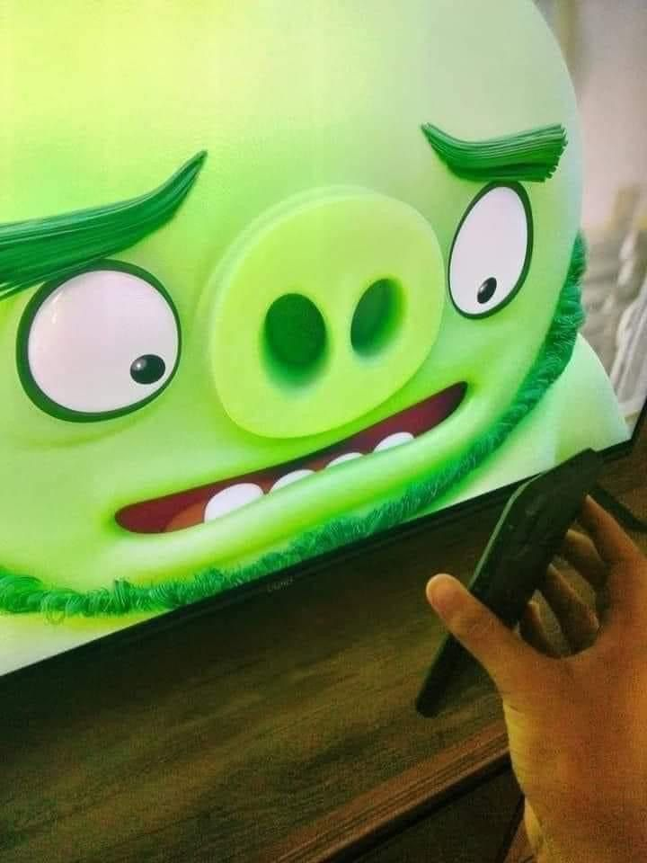 Lenard Staring at Phone Blank Meme Template