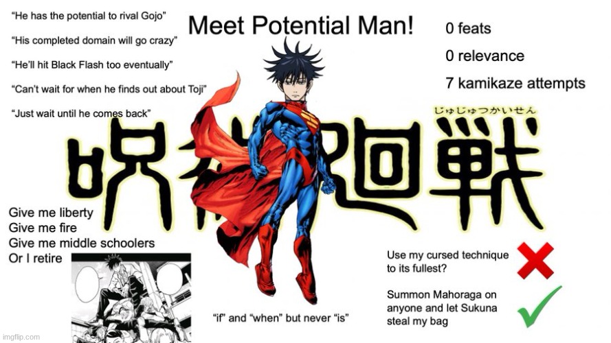 Potential Man | image tagged in potential man | made w/ Imgflip meme maker