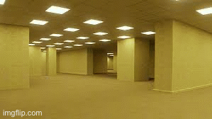 Backrooms. | image tagged in gifs,scary,backrooms,the backrooms,horror,memes | made w/ Imgflip images-to-gif maker