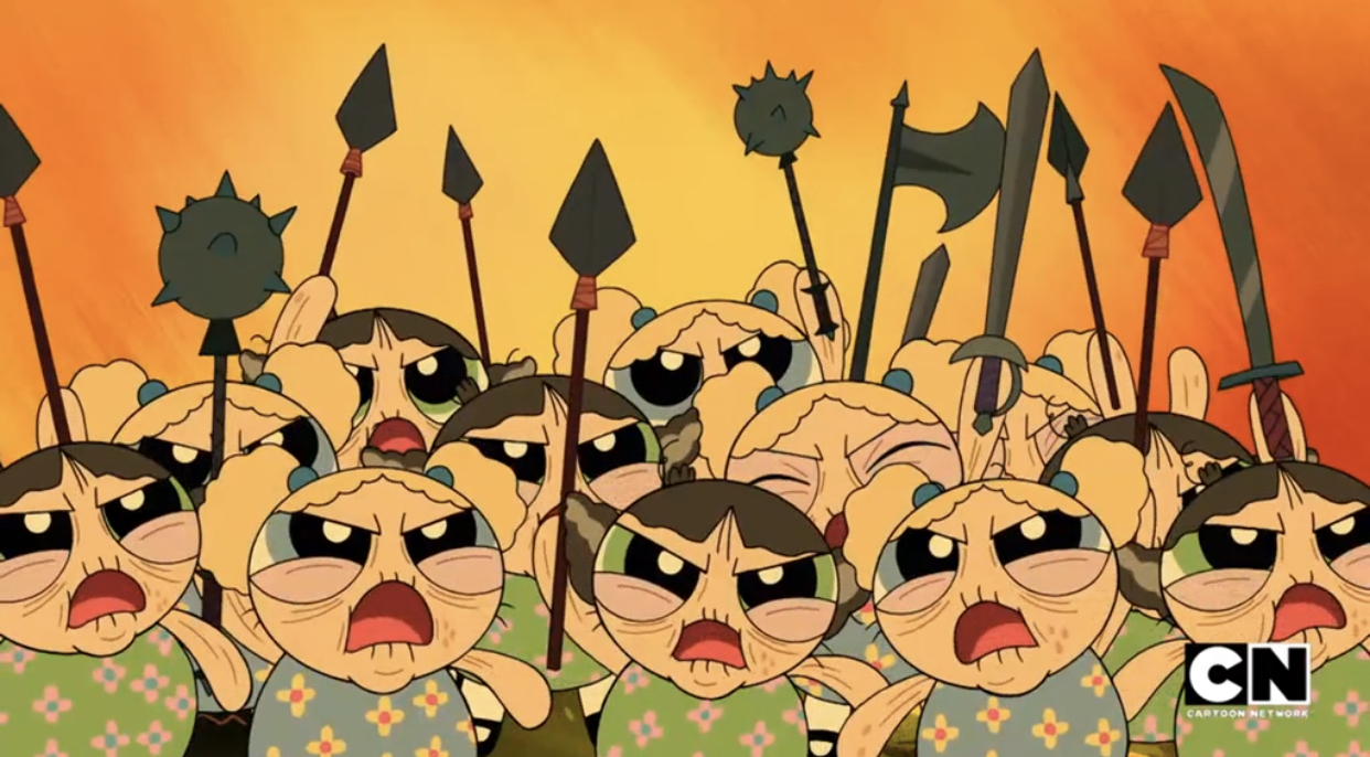 Angry Mob Blank Meme Template