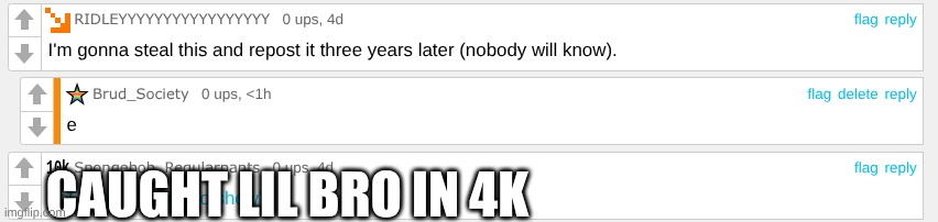 ADHD vs ad4k hater | caught lil bro in 4k | image tagged in you have been eternally cursed for reading the tags | made w/ Imgflip meme maker