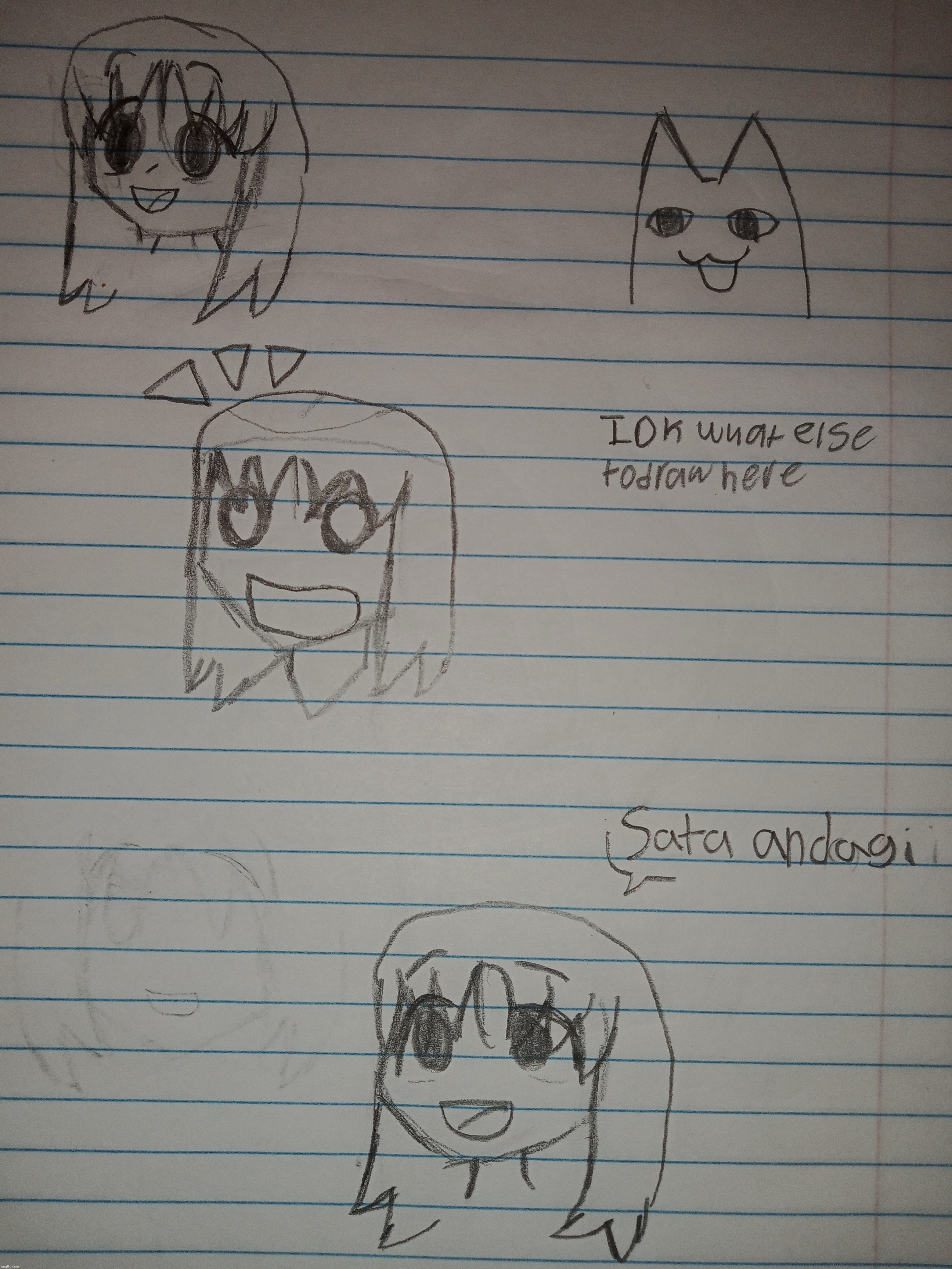 "It's the 'Oh mai gah' girl!!!!" HER NAME IS AYUMU KASUGA AND SHE IS FROM AZUMANGA DAIOH (haven't done traditional in a bit) | image tagged in azumanga daioh | made w/ Imgflip meme maker