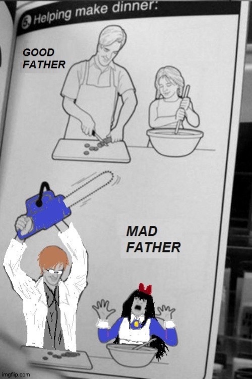 Alfed devis | image tagged in mad father | made w/ Imgflip meme maker