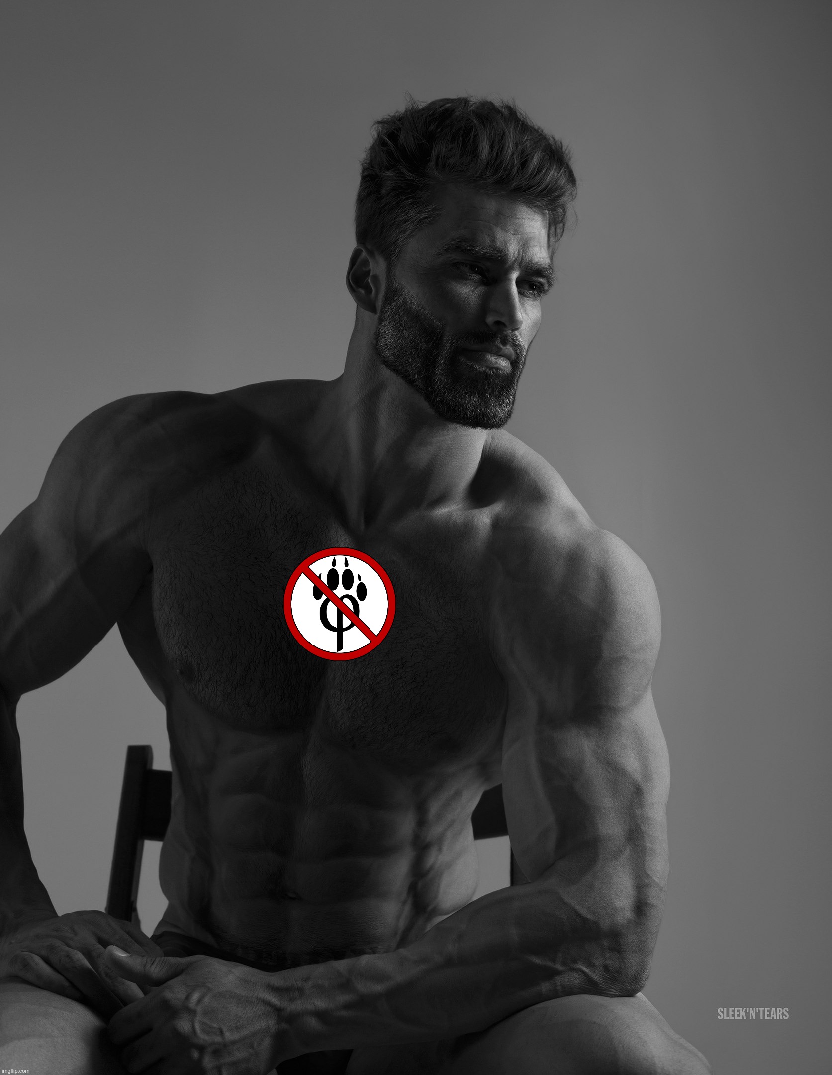 Giga Chad | image tagged in giga chad | made w/ Imgflip meme maker