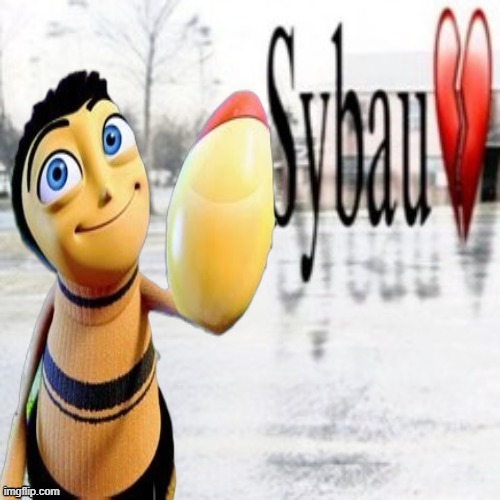 image tagged in barry bee benson sybau | made w/ Imgflip meme maker