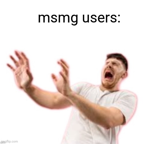 Fr*nch | msmg users: | image tagged in fr nch | made w/ Imgflip meme maker