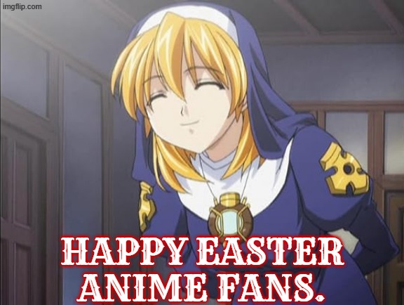 used chrono crusade because it is heavily themed around Christianity | happy easter anime fans. | image tagged in anime,nun,manga,gonzo,chrono crusade,based | made w/ Imgflip meme maker