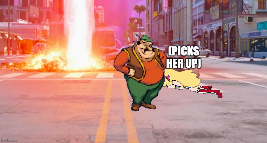 (picks her up) | made w/ Imgflip meme maker