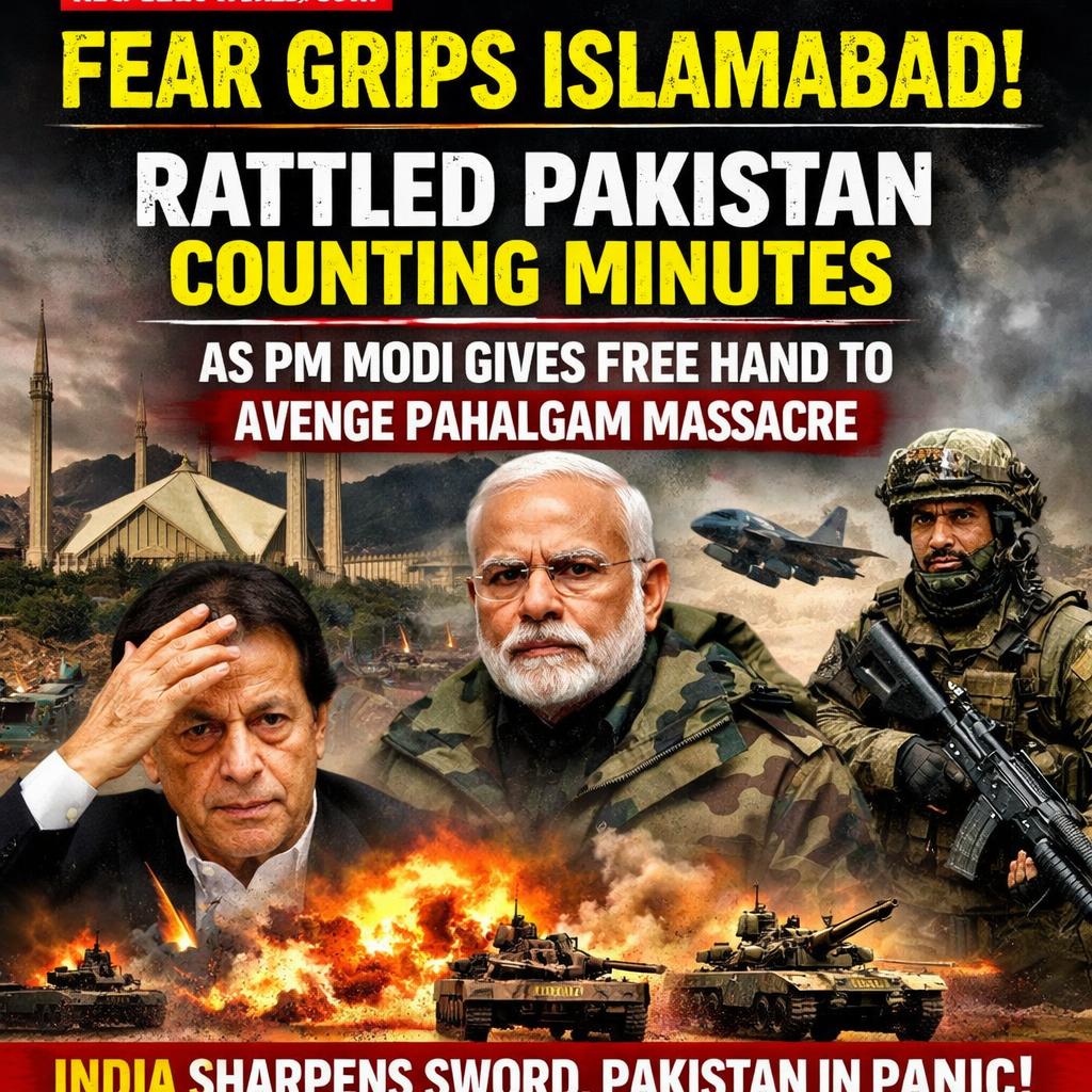 Fear Grips Islamabad: Rattled Pakistan Counting Minutes as PM Mo Blank Meme Template