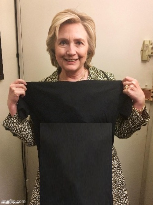 Hillary t shirt Blank Meme Template