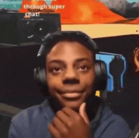 Ishowspeed watches blank Blank Meme Template