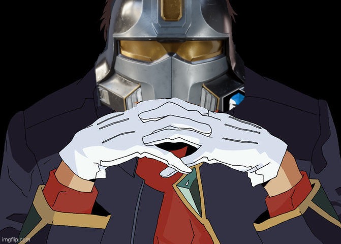 Helldivers Gendo Pose | image tagged in helldivers gendo pose | made w/ Imgflip meme maker