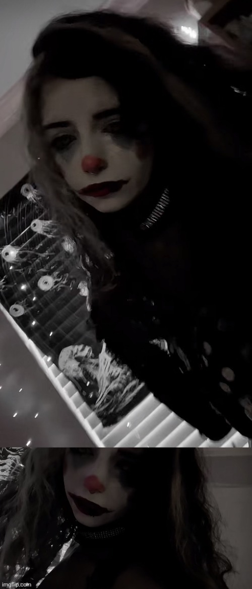 did clown makeup, not that good but whatever!!! | made w/ Imgflip meme maker
