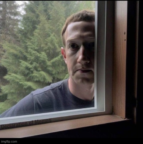 zuckerberg window | image tagged in zuckerberg window | made w/ Imgflip meme maker