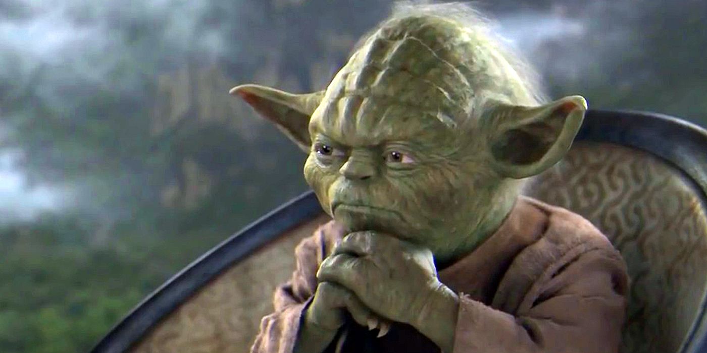 Talking yoda Blank Meme Template