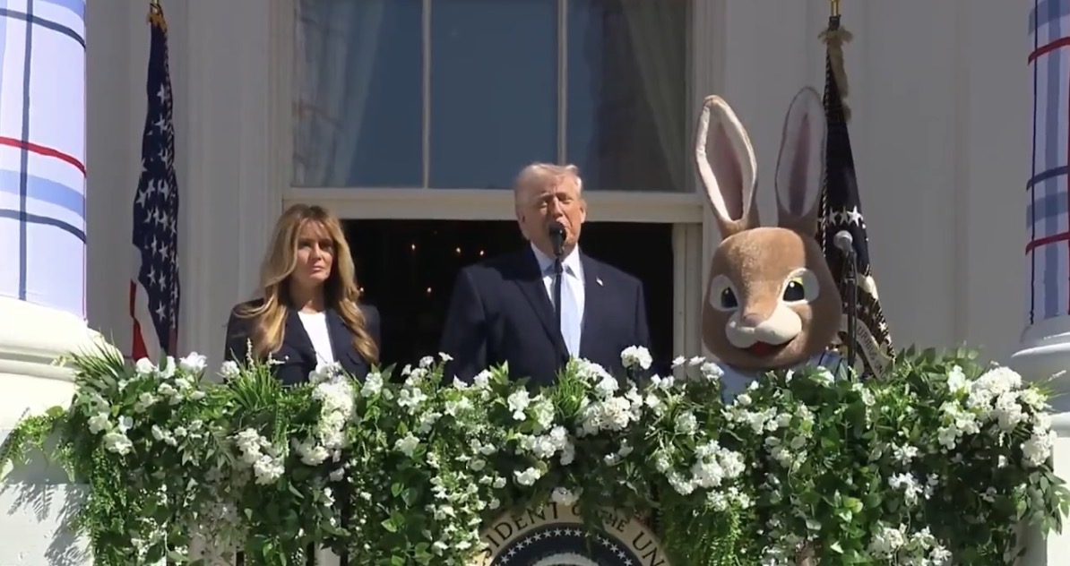 Trump Easter Bunny Blank Meme Template