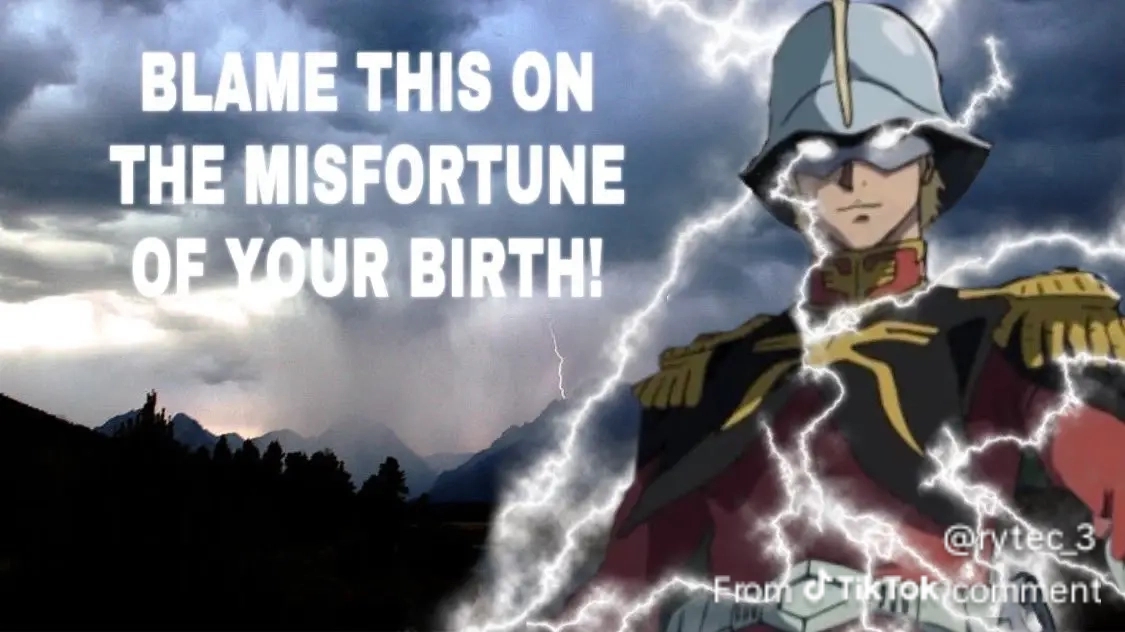 High Quality Blame this on the misfortune of your birth! Blank Meme Template