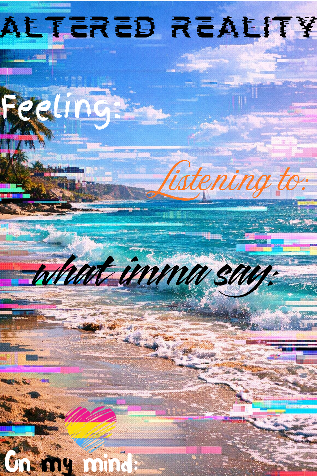 High Quality Altered's Announcement template Blank Meme Template