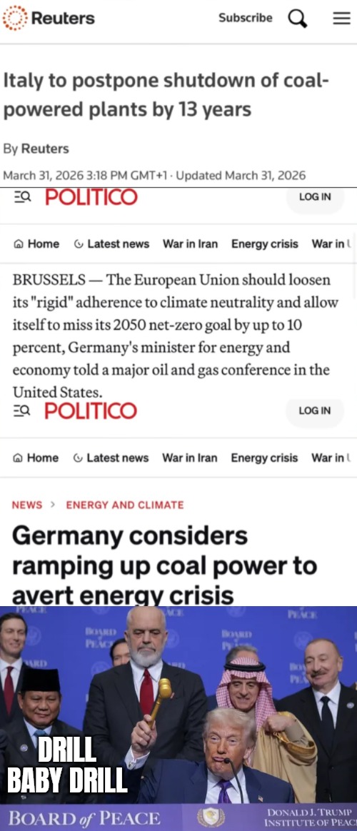 drill baby drill | image tagged in donald trump,iran,politics | made w/ Imgflip meme maker