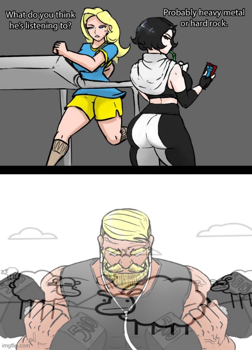 what do you think he's listening to | image tagged in what do you think he's listening to | made w/ Imgflip meme maker