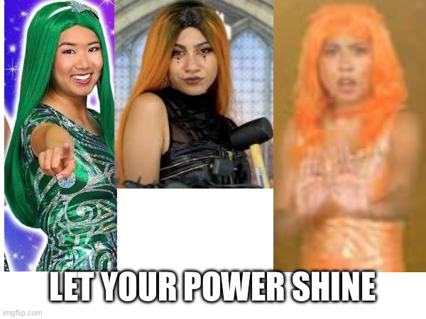 Let your power shine | image tagged in disney | made w/ Imgflip meme maker