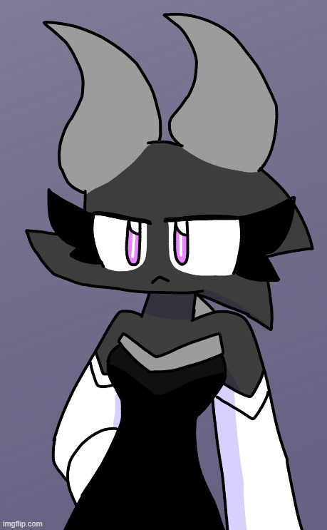 She's not amused | image tagged in just a singular frame of cynder,lol | made w/ Imgflip meme maker