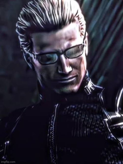Honestly hear me out on Wesker tbh. | made w/ Imgflip meme maker