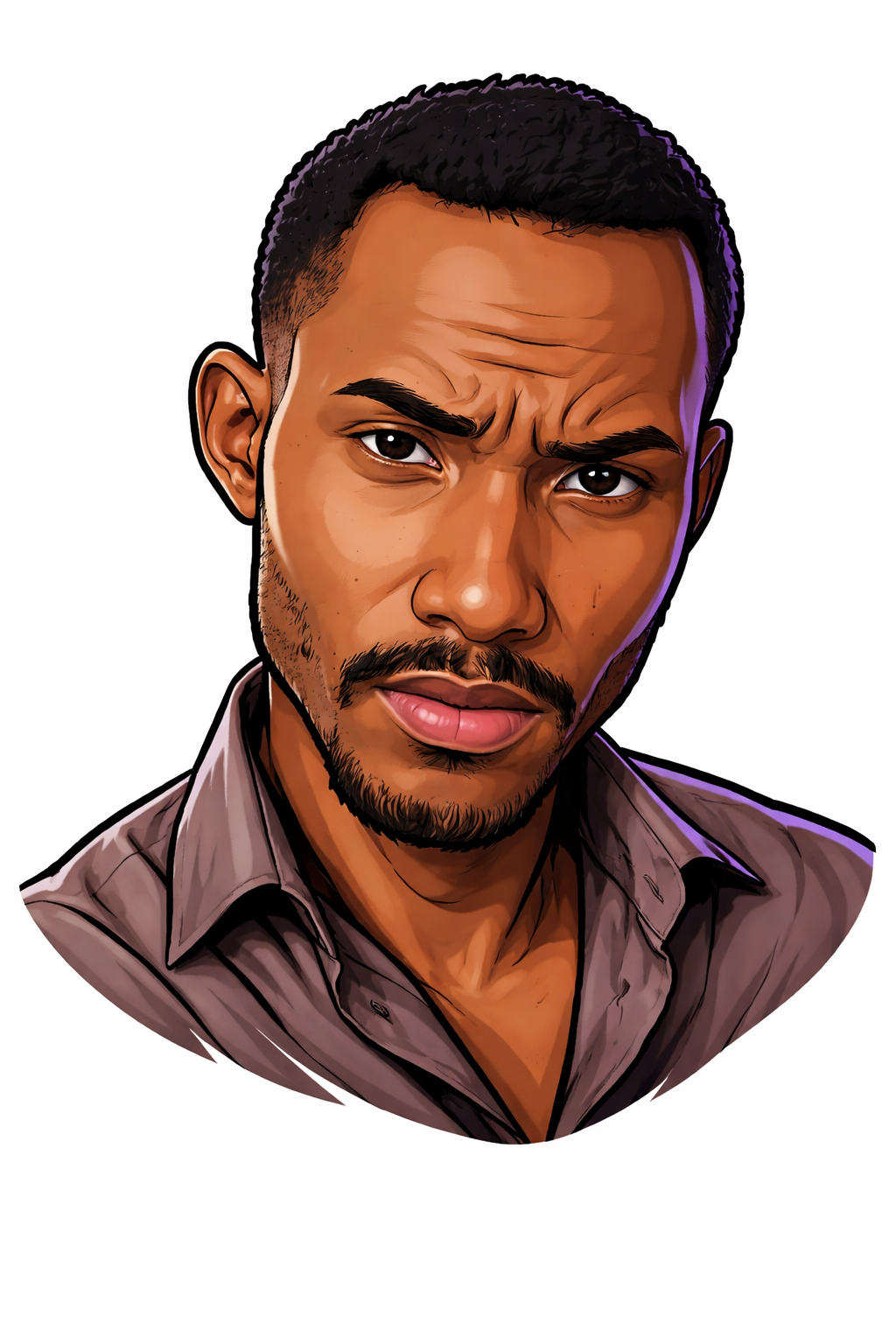 Andre Williams cartoon Blank Meme Template