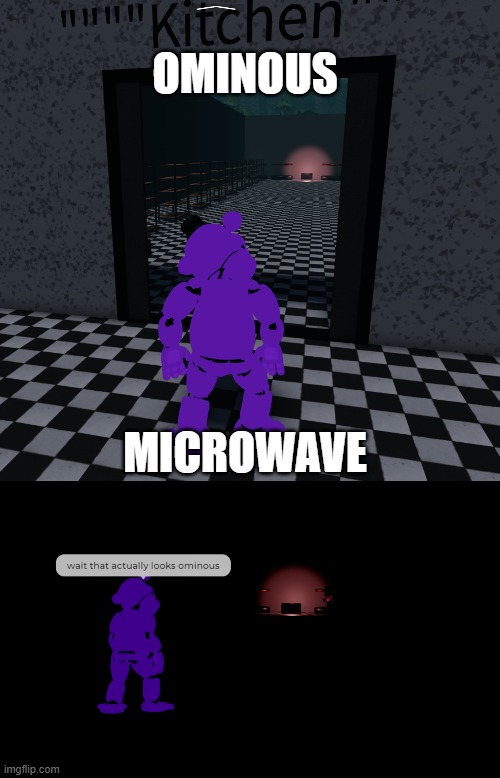OMINOUS MICROWAVE | ominous; microwave | made w/ Imgflip meme maker
