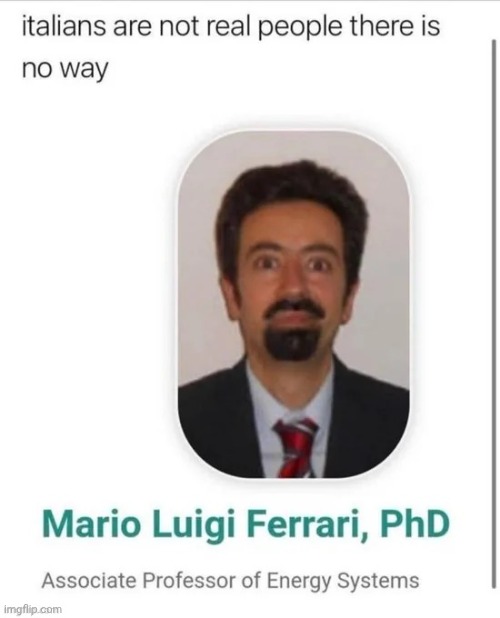 maroi liugi fareri | image tagged in ough i love femboy dih,italy | made w/ Imgflip meme maker