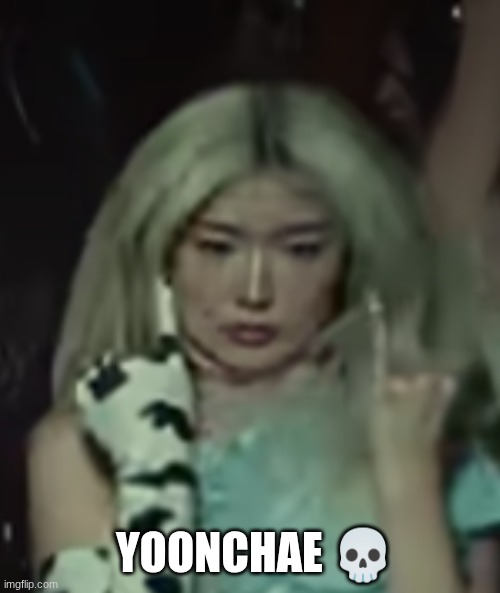 ew | yoonchae 💀 | image tagged in hi res angry advice mallard,philosoraptor,funny memes | made w/ Imgflip meme maker