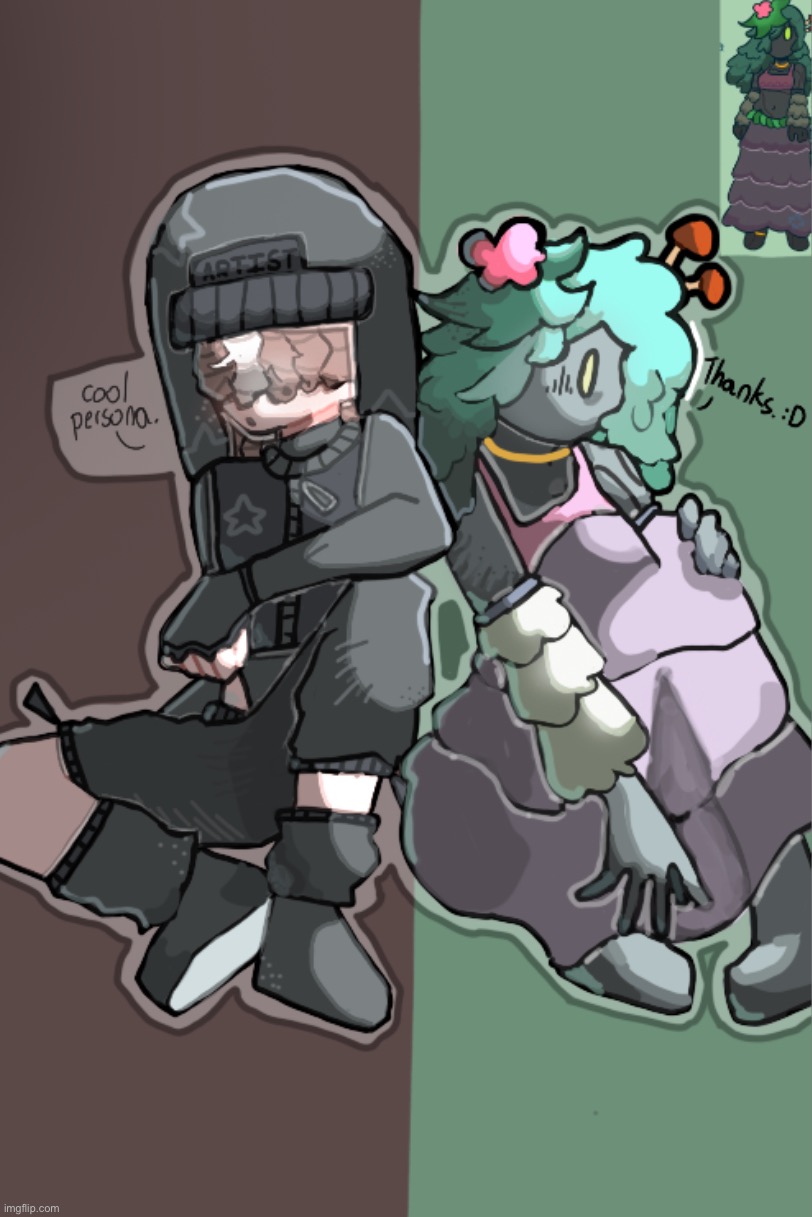 Jr_FTC’s new persona | image tagged in drawing,stuff,persona,sona | made w/ Imgflip meme maker