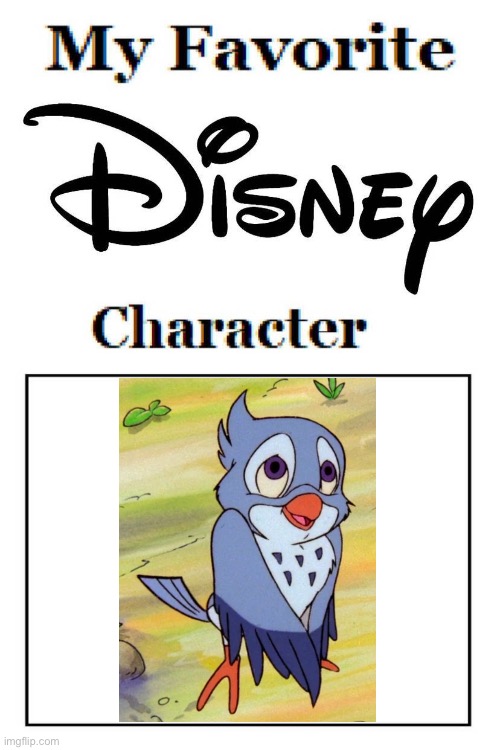 My Favorite Disney Character is Kessie (Winnie The Pooh) | image tagged in my favorite disney characters blank meme,winnie the pooh,disney,memes,kessie | made w/ Imgflip meme maker