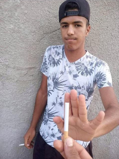 refuse to smoke while holding a cigarette Blank Meme Template