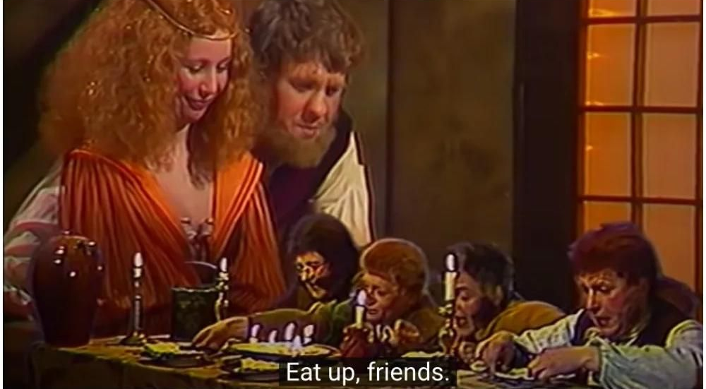 Eat up, friends Blank Meme Template