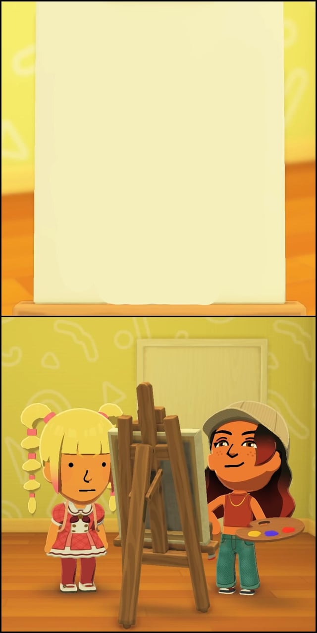 Tomodachi Life LTD Crystal face meme Blank Meme Template