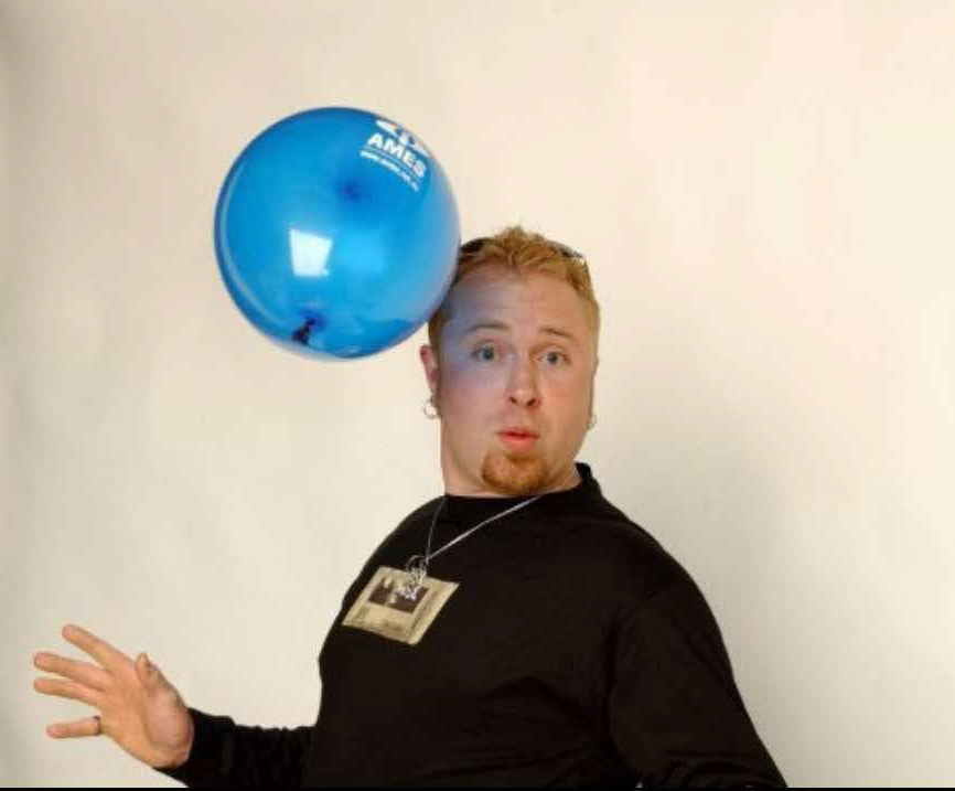 Balloon Man Blank Meme Template