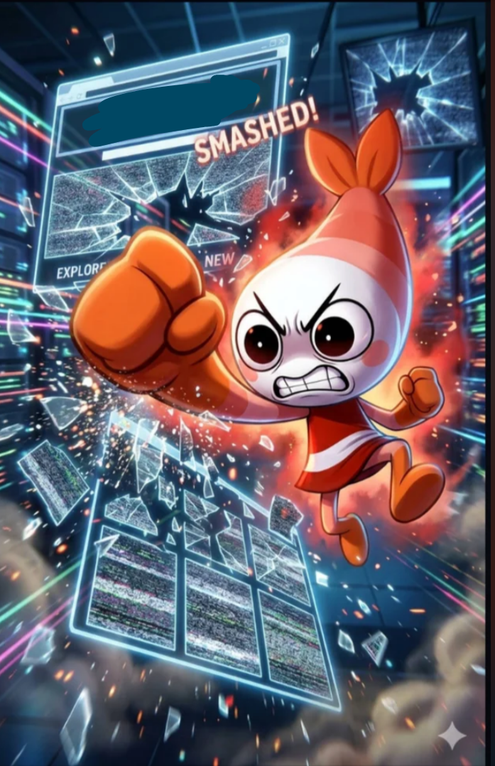 High Quality SMASHED! Blank Meme Template