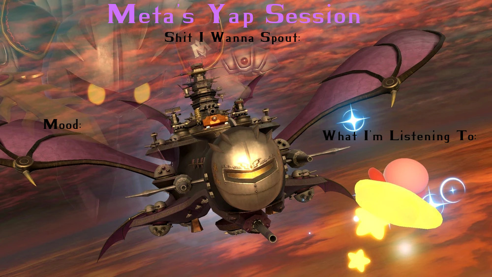 TheRealMetaKnight Alternative Announcement Temp Blank Meme Template