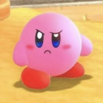 Kirby huh Blank Meme Template