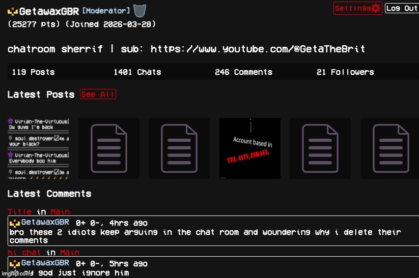 der account | made w/ Imgflip meme maker