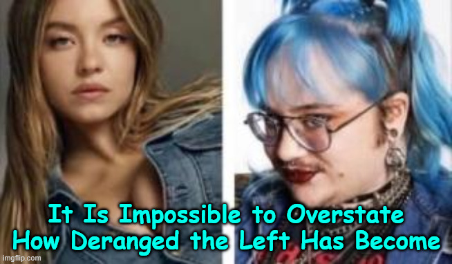 Impossible | It Is Impossible to Overstate How Deranged the Left Has Become | image tagged in impossible | made w/ Imgflip meme maker