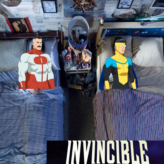 The night before invincible ep Blank Meme Template