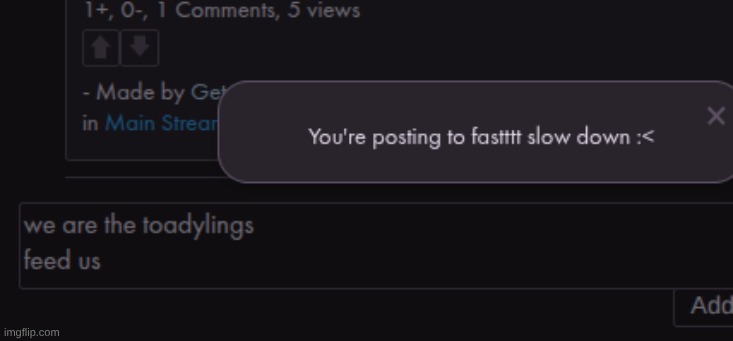 oh my god just let mepost gang | made w/ Imgflip meme maker