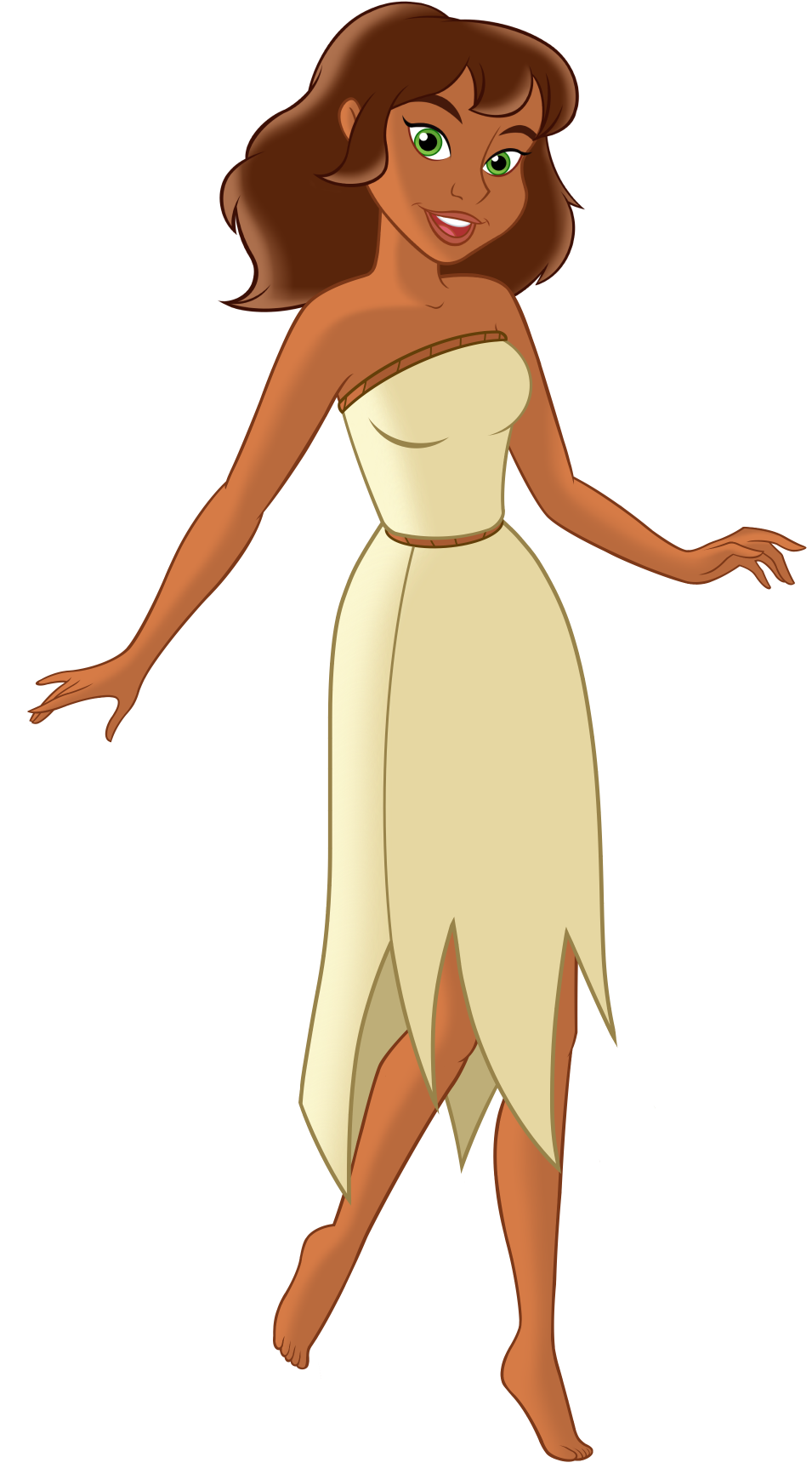 Gabriella Human (Sail Dress) Blank Meme Template