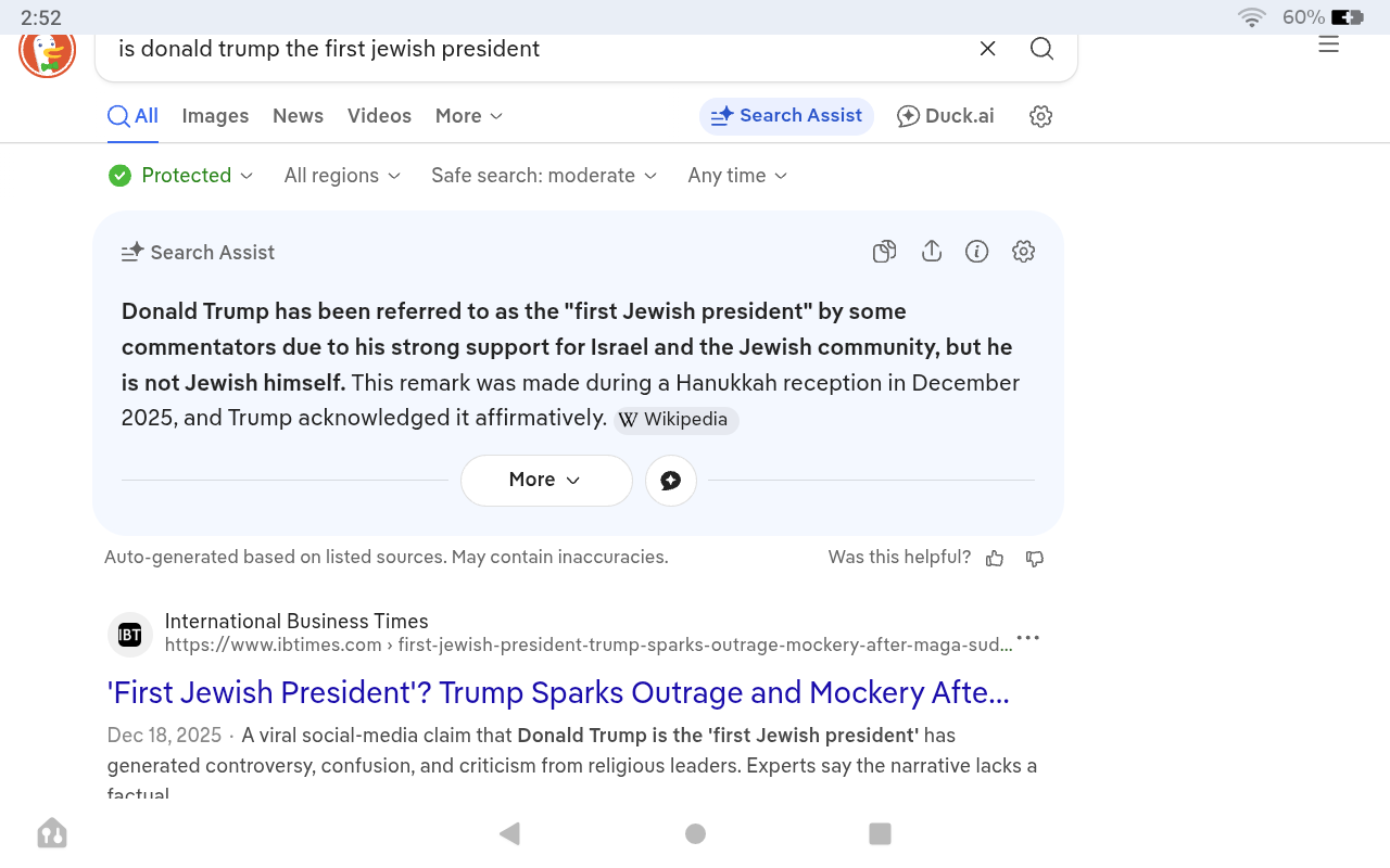 First Jewish President Blank Meme Template