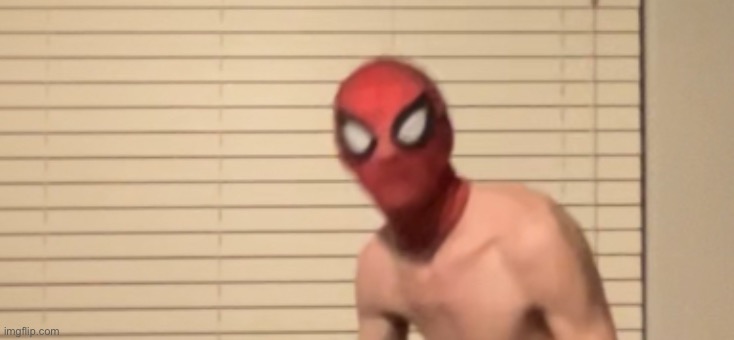 Shirtless Spider-Man | image tagged in shirtless spider-man | made w/ Imgflip meme maker