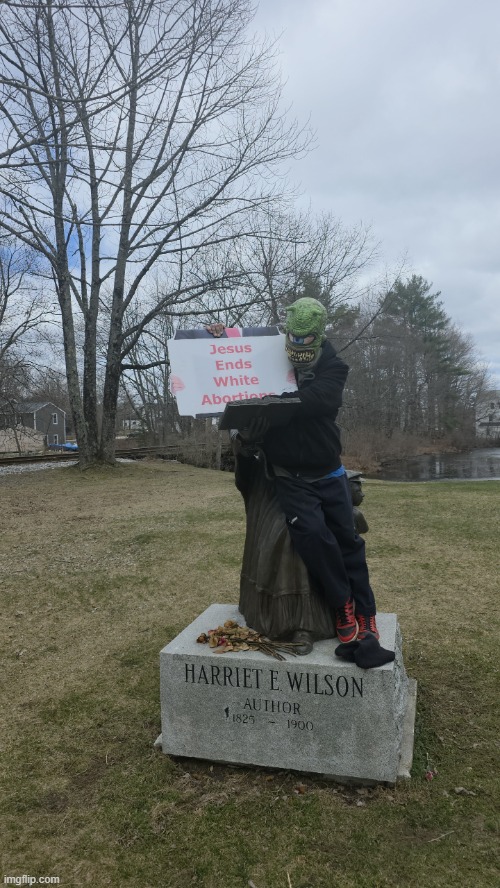 Harriet E. Wilson | image tagged in harriet e wilson | made w/ Imgflip meme maker