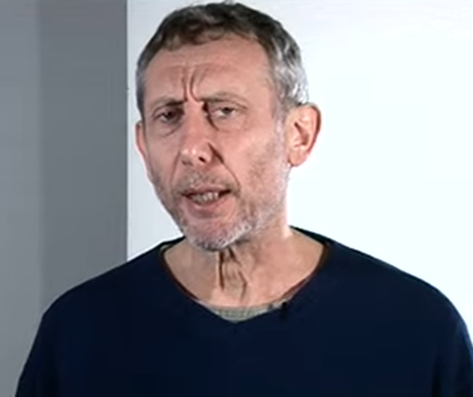 Michael Rosen Doesn't Think it's Funny Blank Meme Template